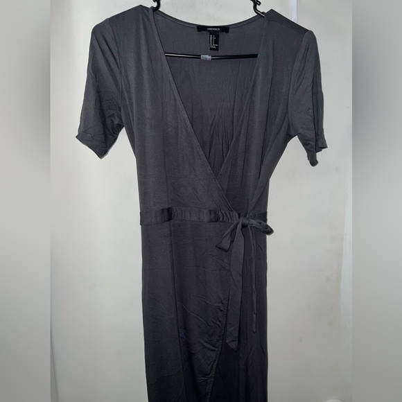 Forever 21 Side Tie Side Split Maxi Dress - Picture 3 of 4